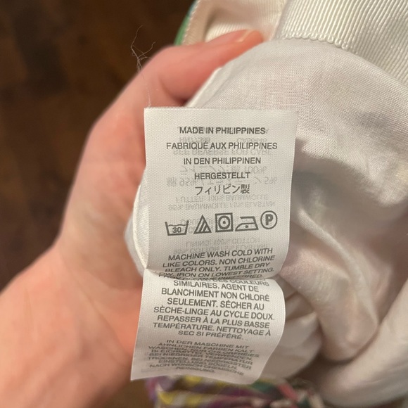 *SOLD* J. Crew | Women’s Tie-front Skirt In Rainbow Gingham | 14 | EUC - Picture 7 of 9